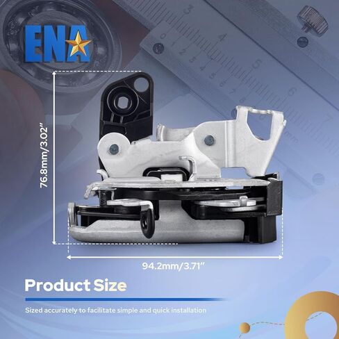 ENA Door Lock Latch Actuator Front Left Driver Side Compatible with Ford F150 F250 F350 F450 F550 Heritage Super Duty Lincoln Mark LT 1999-2008 Replacement for SK839292 3C3Z2521813AA 5C3Z2521813AA in Saudi Arabia