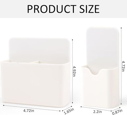 Magnetic Pen & Marker Holder – 2 Pack with Multi-Compartment Design – Strong Magnet Organizer for Whiteboard, Fridge, Locker & Office in Saudi Arabia