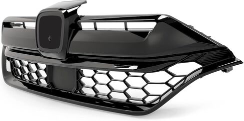شبكة المصد الأمامي HECASA متوافقة مع 2020-2022 Honda CRV 4 أبواب بديلة لـ 71121-TLA-A60 08F21-TLA-100B مصد قرص العسل العلوي لحماية الشواية باللون الأسود in Saudi Arabia