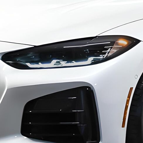 BOGAR TECH DESIGNS Full Headlight Taillight Tint Kit Compatible with BMW 4 Series 2021-2025, Dark Smoke in Saudi Arabia