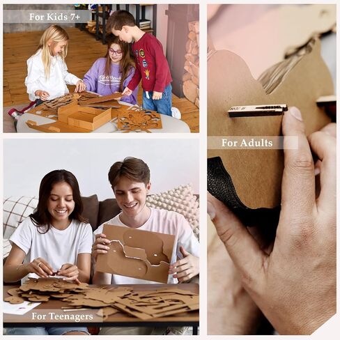 3D Puzzle Model Kit – Unique Gift for Teens, Adults, Kids, Women, Men - Brain Teaser Transforms Into Charming Home Decor (Cat) in Saudi Arabia