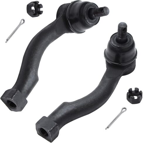 Detroit Axle - Front Outer Tie Rods Replacement for 2003 2004 2005 2006 2007 2008 2009 Kia Sorento - 2pc Set in Saudi Arabia