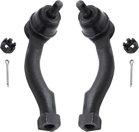 Detroit Axle - Front Outer Tie Rods Replacement for 2003 2004 2005 2006 2007 2008 2009 Kia Sorento - 2pc Set in Saudi Arabia