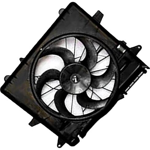 مجموعة مروحة المبرد والمكثف المزدوج تناسب Ford Mustang 2005 2006 2007 2008 2009 2010 2011 2012 2013 2014 استبدال BR3Z 8C607A، DR3Z 8C607 B 1X in Saudi Arabia