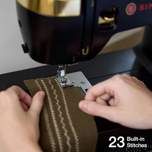 SINGER Heavy Duty 500 Classic Sewing Machine with Accessory Kit | Strong Motor with Enhanced Piercing Power, 32 Built-In Stitches, Full Metal frame, 1-step Buttonhole & LED Light in Saudi Arabia