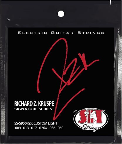 SIT Strings SS-S950RZK أوتار جيتار كهربائي مطلية بالنيكل، سلسلة Signature in Kuwait