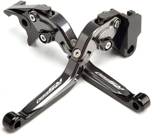 for Aprilia RS 660 2021-2024 Modified CNC Aluminum Alloy 6-Stage Length Adjustable Foldable Brake Clutch Lever Accessories (Red) in Saudi Arabia