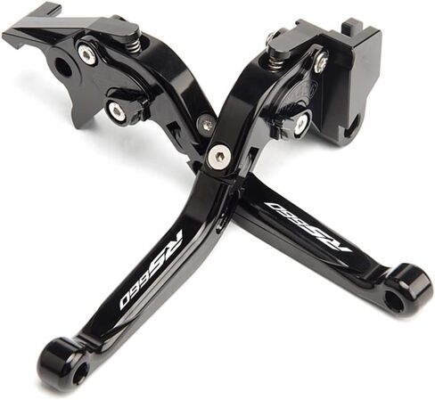 for Aprilia RS 660 2021-2024 Modified CNC Aluminum Alloy 6-Stage Length Adjustable Foldable Brake Clutch Lever Accessories (Red) in Saudi Arabia