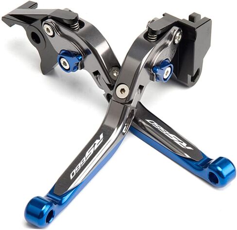 for Aprilia RS 660 2021-2024 Modified CNC Aluminum Alloy 6-Stage Length Adjustable Foldable Brake Clutch Lever Accessories (Red) in Saudi Arabia