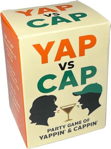 The Party Game of Yappin & Cappin - Fun Social Party Game for Gatherings with Bold Opinions and Wild Debates in Saudi Arabia