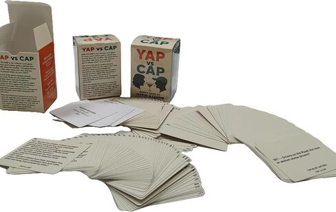 The Party Game of Yappin & Cappin - Fun Social Party Game for Gatherings with Bold Opinions and Wild Debates in Saudi Arabia