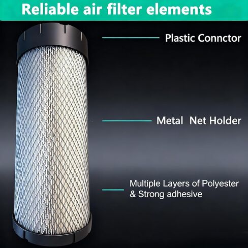 AT338105 AT336803 Air Filter Compatible With John Deere Skid Steer Loader 312GR 314G 315 316GR 317G 318E 318G 319E 320E 320G 324E 324G 325G in Saudi Arabia