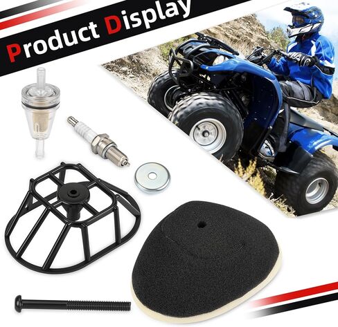 For Yamaha Grizzly Blaster 200 125 YFM125 YFS200 YFA-1 Air Filter + Holder w/Spark Plug 1988-2013 2XJ-14458-00-00 in Saudi Arabia