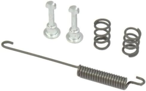 KarParts360 لكرايسلر فوييجر 2001 2002 2003 لقمة فرامل اضغط لأسفل مجموعة الربيع للسائق أو جانب الركاب | مع 2 دبابيس للأسفل | مع 1 زنبرك ضبط | مع 2 نوابض عودة | 4882571AB in Saudi Arabia