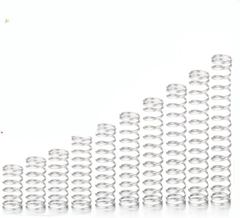 LJPshop-Compression Spring 0.9mm Compression Spring Outer Dia 6mm/7mm/8mm/9mm/10mm/12mm Stainless Steel Compression Spring, 10pcs, Good Flexibility(30mm,7mm) in Saudi Arabia