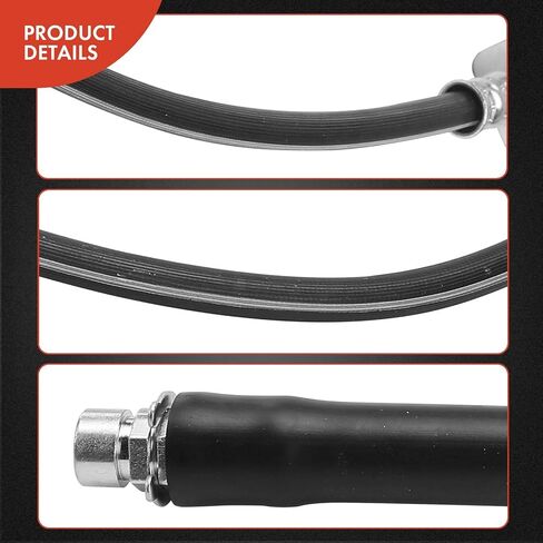 A-Premium Rear Inner Brake Hydraulic Hose Compatible with Ford Models - For F-250/F-450 Super Duty 2011-2016, For F-350 Super Duty, For F-550 Super Duty, with Dual Rear Wheel - Replace# BC3Z2282C in Saudi Arabia