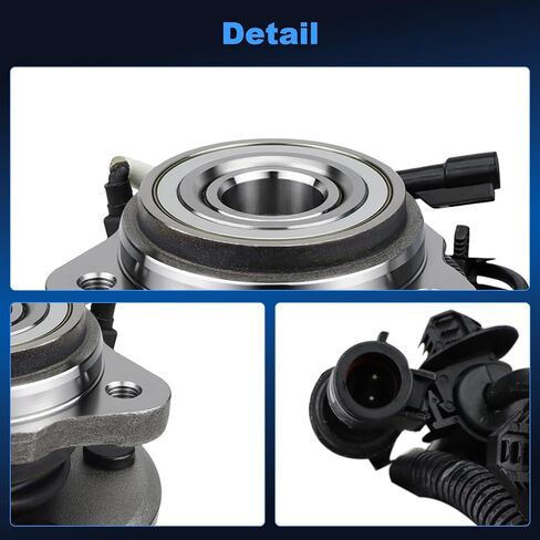 Anytek Fornt محمل العجلة اليسرى أو اليمنى ومجموعة المحور لسيارة Ford Explorer Explorer Sport Ranger 1995-2009 لسيارة Mercury Mountaineer 1997-2001 لسيارة Mazda B4000 2003-2010 4WD AWD استبدال # 515052 in Saudi Arabia