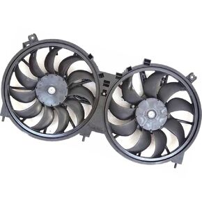 Dual Radiator and Condenser Fan Assembly for Nissan Murano,Quest 2009 2010 2011 2012 2013 2014 2015 2016 2017 1 Piece in Saudi Arabia
