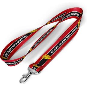 Glory Glory Man United Soccer Lanyard | FC lanyard for Keychain | FC Fans Keychain | Lanyard for Cameras | Everyday Use Item in Saudi Arabia