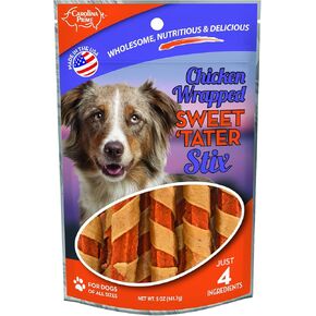 علاج كارولينا برايم بيت 45106 لشرائح سمك السلمون والحلو للكلاب (كيس واحد)، حجم واحد، 12 أونصة (عبوة من قطعة واحدة) in Kuwait