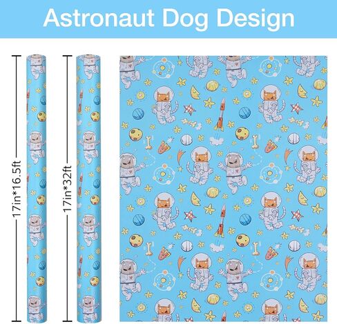 RayofSun Gift Wrapping Paper For Girls And Boys,Cool And Cute Cats Designs,Kids Happy Birthday Wrapping Paper Roll,Suitable For Birthdays,Parties,Baby Showers,17 Inch X 120 Inch Per Roll. in Kuwait