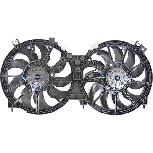 Dual Radiator and Condenser Fan Assembly for Nissan Murano,Quest 2009 2010 2011 2012 2013 2014 2015 2016 2017 1 Piece in Saudi Arabia