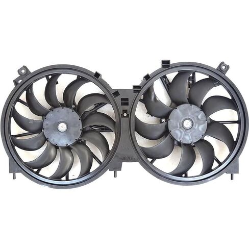 Dual Radiator and Condenser Fan Assembly for Nissan Murano,Quest 2009 2010 2011 2012 2013 2014 2015 2016 2017 1 Piece in Saudi Arabia