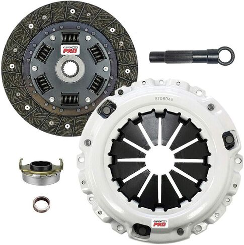 ClutchMaxPRO Performance Stage 2 Clutch Kit with Flywheel Compatible with 2006-2015 Honda Civic 1.8L SOHC R18A1 (CP08046HDLSF-ST2) in Saudi Arabia