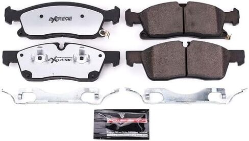 Power Stop Z36-1904A Z36 Truck & Tow Front Carbon-Fiber Ceramic Brake Pads For Jeep Grand Cherokee 2017-2021 [Model Specific] in Saudi Arabia