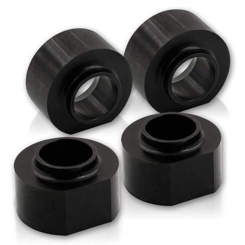 AJP Distributors 2" Front + 2" Rear Full Complete Coil Spacer Leveling Lift Kit Polyurethane Black Compatible/Replacement For Grand Cherokee ZJ 4WD 2WD 1993 1994 1995 1996 1997 1998 93 94 95 96 97 98 in Saudi Arabia