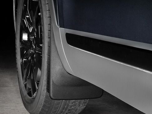 Weathertech Custom No Drill Splash Guard MudFlaps لسيارة Kia Telluride، الزوج الأمامي (110128)، أسود in Saudi Arabia