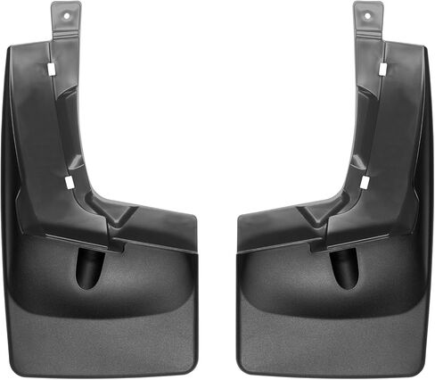 Weathertech Custom No Drill Splash Guard MudFlaps لفورد رينجر، زوج خلفي (120106)، أسود in Saudi Arabia