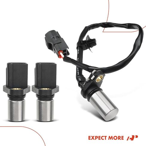 A-Premium 3-PC مستشعرات موضع عمود الحدبات للمحرك متوافقة مع Toyota Camry 2002-2011، RAV4 2004-2007، Corolla، Highlander، Matrix، Solara & Lexus HS250h & Pontiac Vibe & Scion tC، 2.4L in Saudi Arabia