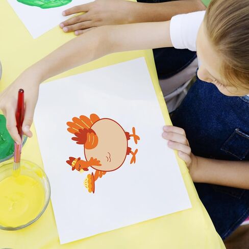 Fancy Land Turkey Cutouts 54 Pcs Fall Thanksgiving Decorations Holiday School Party Classroom Bulletin Board Decor in Saudi Arabia
