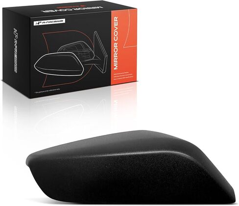 A-Premium Right Passenger Side Rearview Mirror Cover Cap Compatible with Chevy Chevrolet Malibu 2016 2017 2018 2019 2020 2021 2022 2023 2024 2025 - Textured Black, Paint to Match, Replace# 84026842 in Saudi Arabia