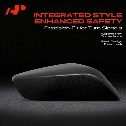A-Premium Right Passenger Side Rearview Mirror Cover Cap Compatible with Chevy Chevrolet Malibu 2016 2017 2018 2019 2020 2021 2022 2023 2024 2025 - Textured Black, Paint to Match, Replace# 84026842 in Saudi Arabia
