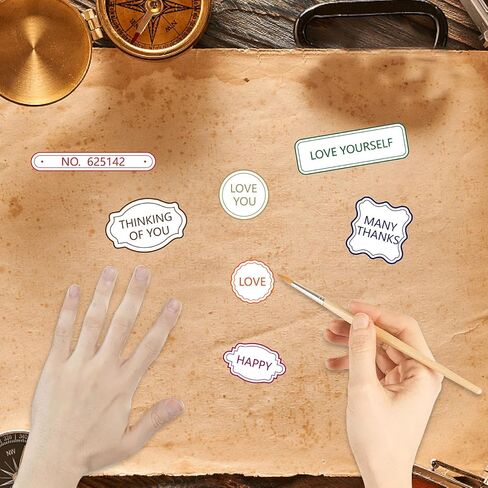Label Frame Clear Rubber Stamp Background Vintage Transparent Silicone Seals Stamp Retro for Journaling Card Making DIY Scrapbooking Handmade Photo Album Notebook Decor in Saudi Arabia