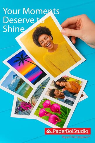 Glossy Paper, Double-Sided, 8.5 in x 11 in, 80 lb Text/32 lb Bond,100 Sheets, Digital Photo and Text, 96 Bright, Acid-free, Laser Printing in Saudi Arabia