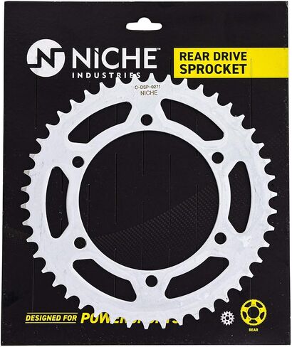 NICHE 520 Pitch 46 Tooth Rear Drive Sprocket for Yamaha FZ6R FZ1 Diversion XJ6 Honda NX650 in Saudi Arabia