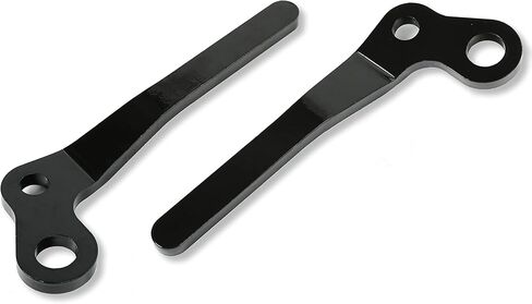 HECASA LH & RH Lever Kit Compatible with Bobcat Loader 751 753 763 773 7753 863 873 S130 S220 S250 S300 A220 A300 S100 S130 S150 S160 T110 Replacement for 6724776 6724775 Steel Black in Saudi Arabia