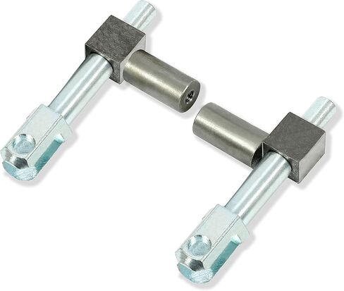 HECASA LH & RH Lever Kit Compatible with Bobcat Loader 751 753 763 773 7753 863 873 S130 S220 S250 S300 A220 A300 S100 S130 S150 S160 T110 Replacement for 6724776 6724775 Steel Black in Saudi Arabia