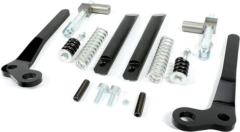 HECASA LH & RH Lever Kit Compatible with Bobcat Loader 751 753 763 773 7753 863 873 S130 S220 S250 S300 A220 A300 S100 S130 S150 S160 T110 Replacement for 6724776 6724775 Steel Black in Saudi Arabia