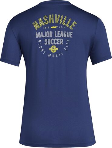 تيشيرت Nashville Sc للنساء من أديداس بأكمام قصيرة in Saudi Arabia