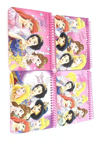 Party Favors Disney Princess Autograph Note Pad Memo Book- 4 Pack in Saudi Arabia