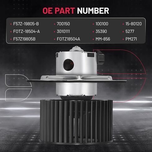 bdphyk ac سخان منفاخ مروحة المحرك 700099 متوافق مع 2000-2005 رحلة 1999-2007 f-250 f-350 سوبر واجب 1999-2003 f-450 f-550 سوبر واجب، hvac منفاخ استبدال الجمعية المحرك لpm9216 in Kuwait
