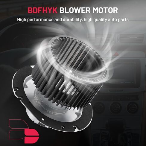 bdphyk ac سخان منفاخ مروحة المحرك 700099 متوافق مع 2000-2005 رحلة 1999-2007 f-250 f-350 سوبر واجب 1999-2003 f-450 f-550 سوبر واجب، hvac منفاخ استبدال الجمعية المحرك لpm9216 in Kuwait