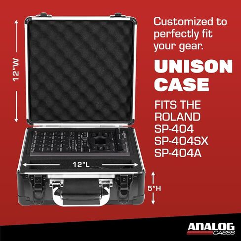 ANALOG CASES Roland SP-404 MK2 / SP-404 / SP-404SX / SP-404A Case - Ultra-Lightweight UNISON Hard Case in Kuwait