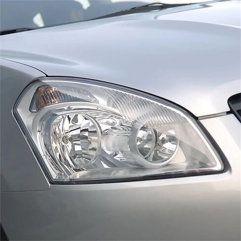 Compatible For Nissan Qashqai 2008-2015 Transparent Headlight Cover Headlamp Shell Clear Lens Replace Original Lampshade(2PCS left and right) in Saudi Arabia