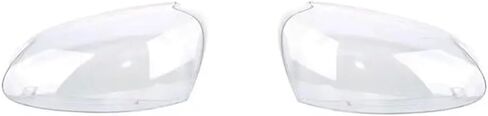 Car Front Headlight Lens Covers Compatible For Golf 5 MK 5 2005 2009 Transparent Housing Front Headlights Lens Shell Glass Lampcover(1pair) in Saudi Arabia