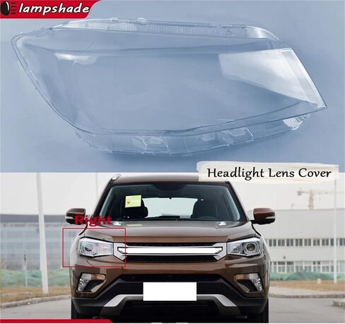 Auto Accessory Front Headlight Cover Compatible For ChangAn CS75 2013 2014 2015 2016 2017 Headlight Lens Shell Replace Original Lampshade(Left) in Saudi Arabia